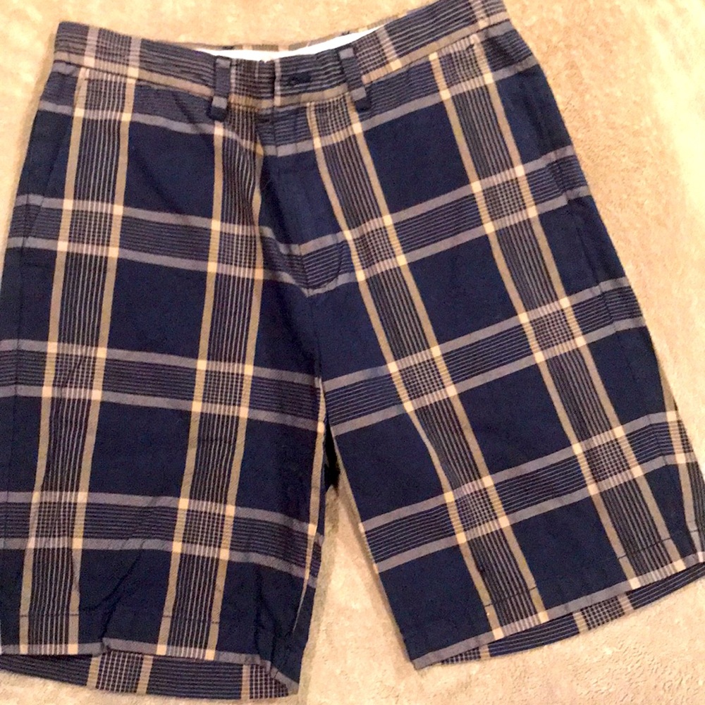 Plaid shorts - new without tags.